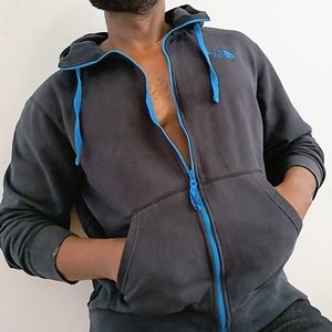 The North Face Men's Half Dome Full Zip , Size XL , Black